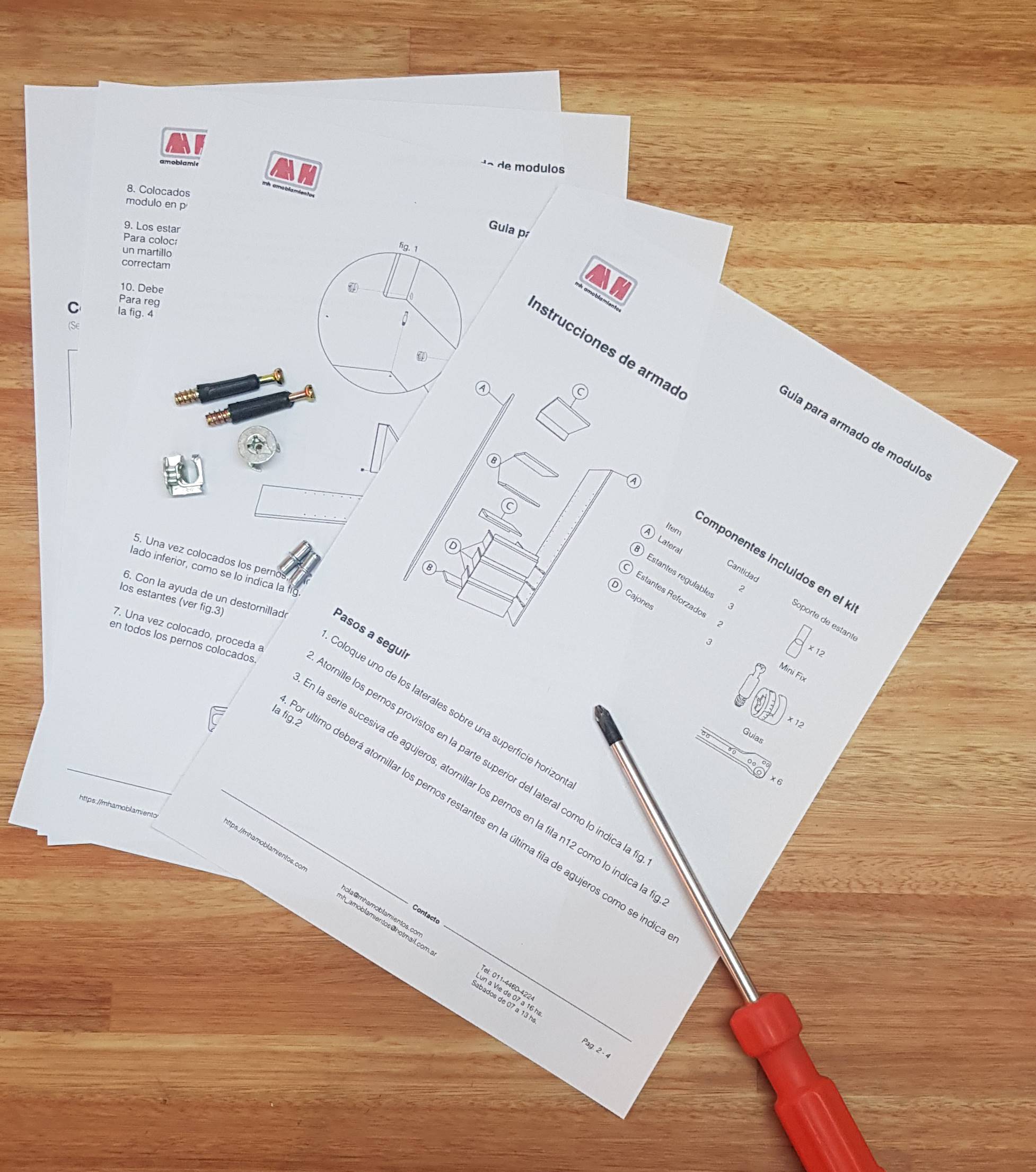 guia de armado