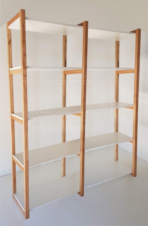 Estantería estilo nórdico 1.60m